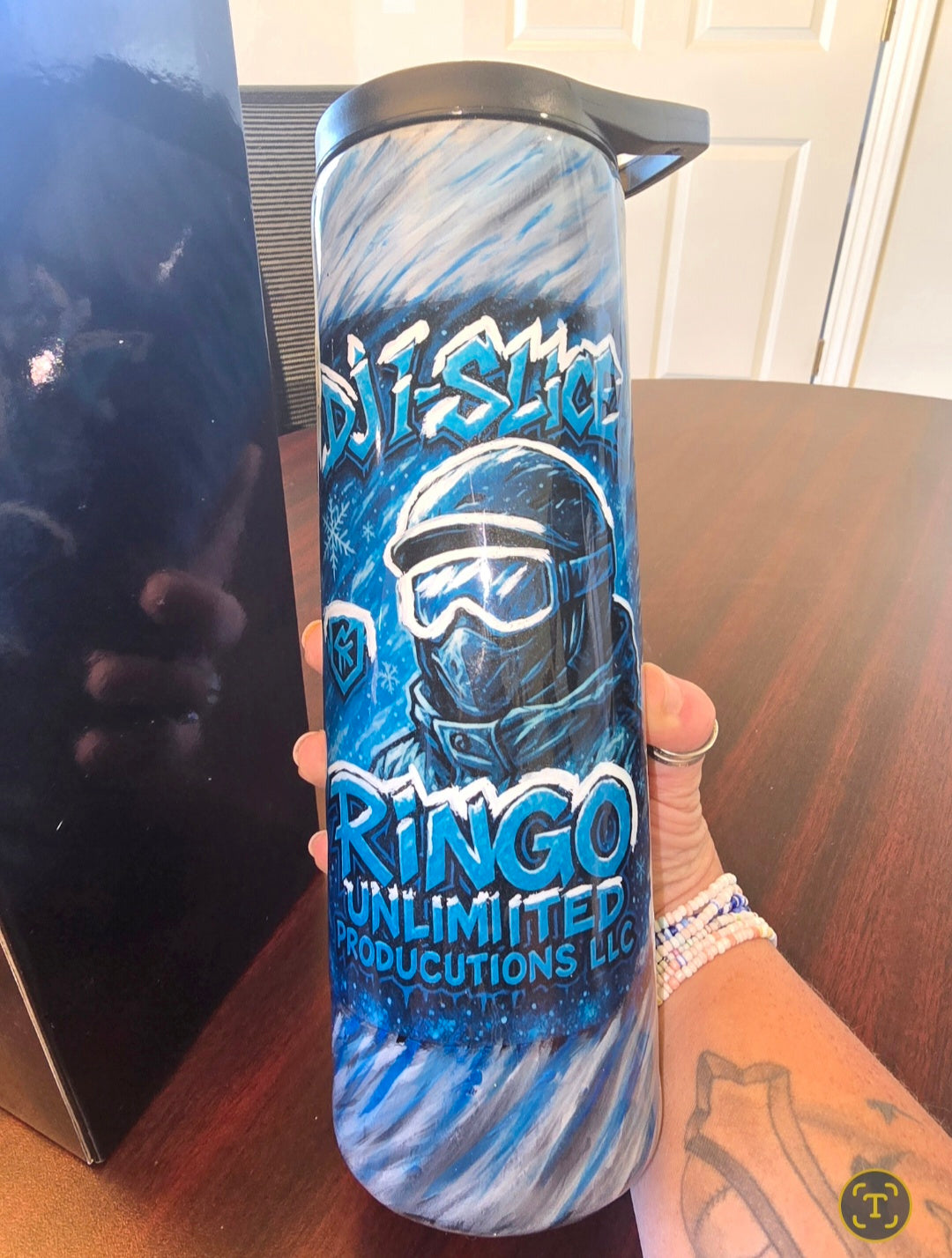 Custom Tumbler DJ i-slice