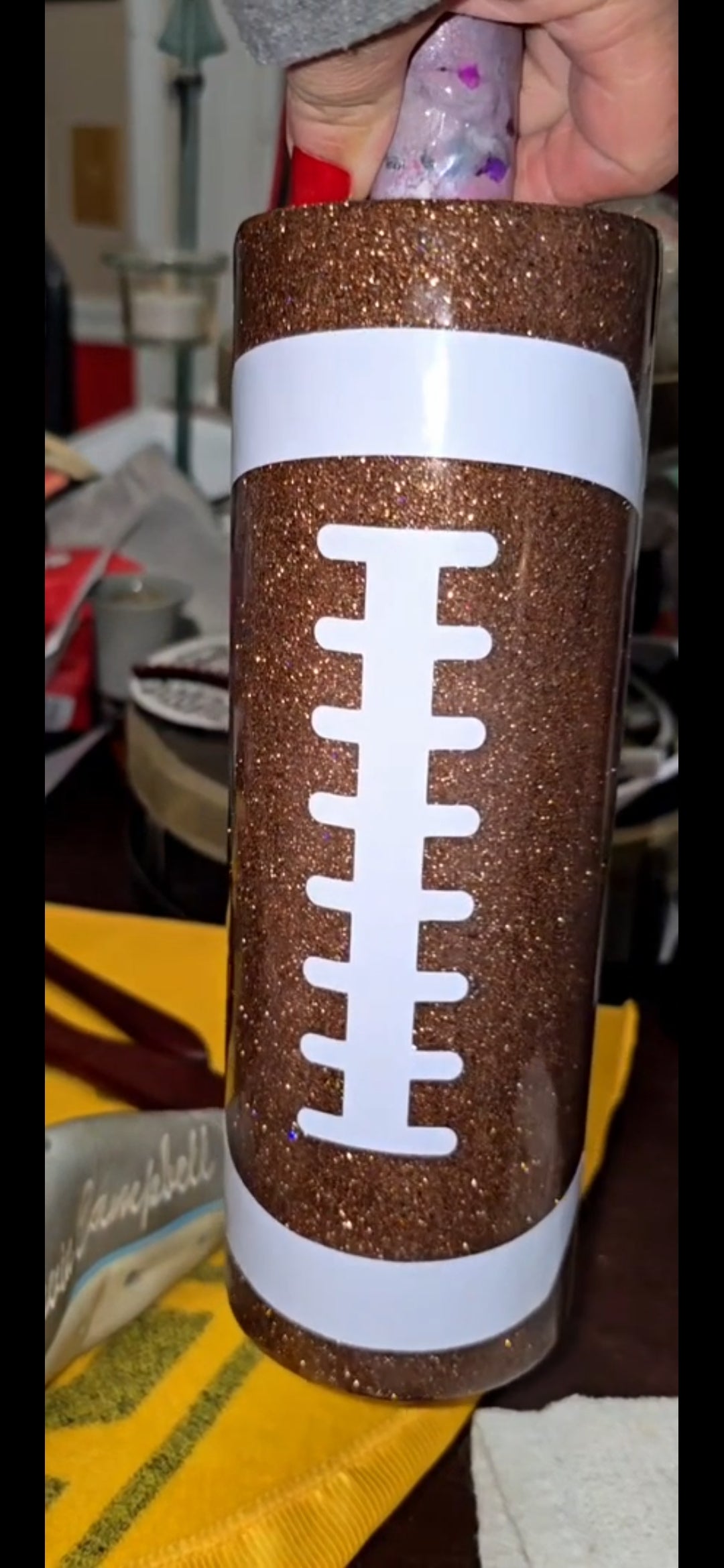 Loud Proud Football Mom