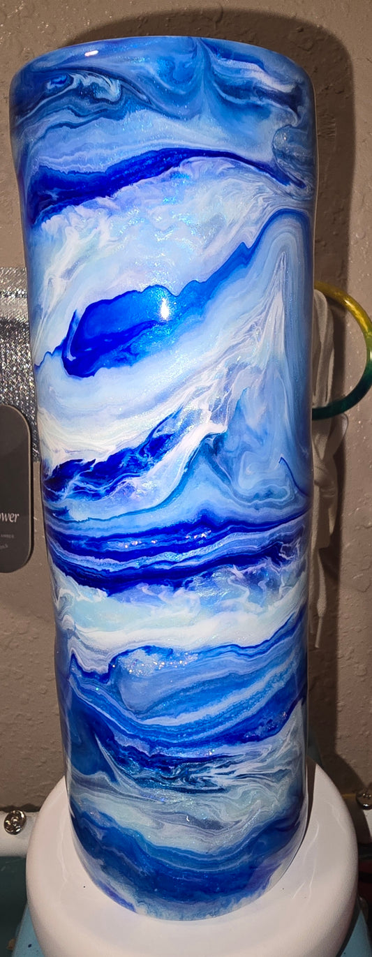 Blue Waters Tumbler - Glow in the Dark 30oz Duo Tumbler