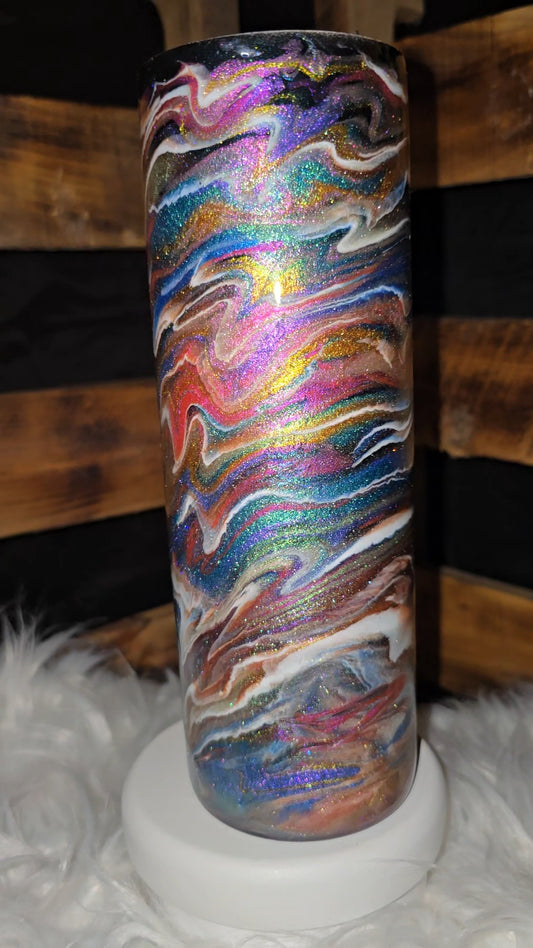 Black Metallic Landslide