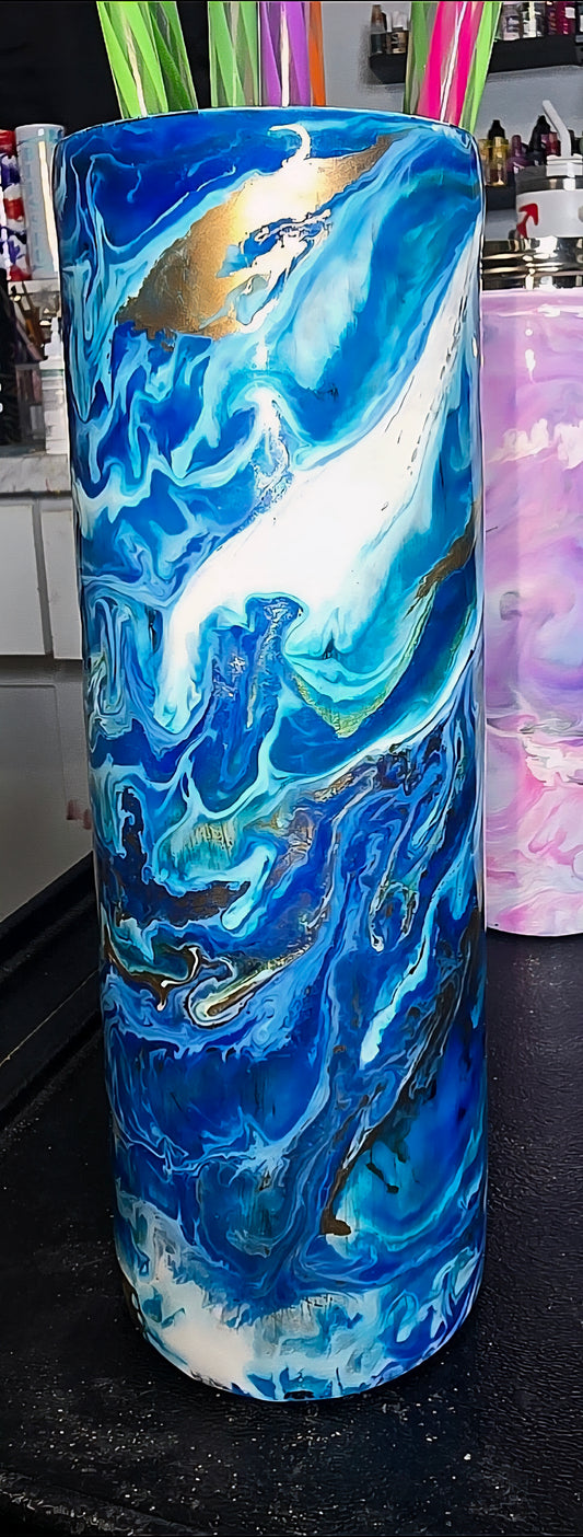 An Ocean of Blue and Gold